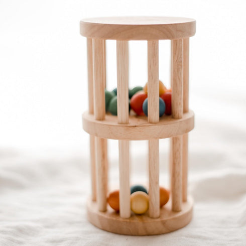 QTOYS - Mini Wooden Rainmaker